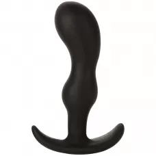 Черная анальная пробка для ношения Mood Naughty 2 4.5  Silicone - 11,4 см черный 