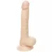 Реалистичный фаллоимитатор G-GIRL STYLE 8INCH DONG WITH SUCTION CUP - 20 см телесный 