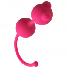 Розовые вагинальные шарики Emotions Foxy розовый 