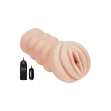 Мастурбатор-вагина с вибрацией Satisfaction Vibro Honeypot телесный 