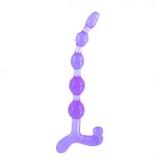 Фиолетовый анальный стимулятор - 22 см фиолетовый 