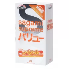 Ультратонкие презервативы Sagami Xtreme Superthin - 24 шт прозрачный 