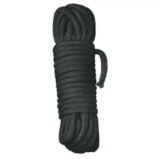Чёрная веревка для связывания - 7 м черный 
