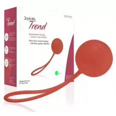 Красный вагинальный шарик Joyballs Trend Single красный 