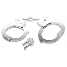 Наручники с ключами Official Handcuffs серебристый 