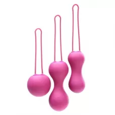Набор розовых вагинальных шариков Je Joue Ami розовый 