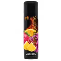 Разогревающий лубрикант Fun Flavors  4-in-1 Passion Punch с ароматом фруктов - 89 мл  