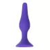 Фиолетовая анальная втулка Toyfa A-toys - 10,2 см фиолетовый 