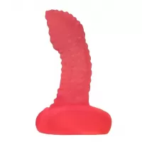 Розовый анальный фаллоимитатор для стимуляции простаты - 7,1 см розовый 