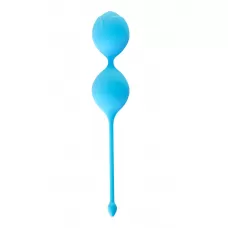 Голубые вагинальные шарики Toyfa A-toys голубой 