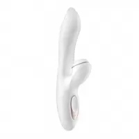 Вибромассажер с вакуумно-волновой клиторальной стимуляцией Satisfyer Pro + G-Spot - 22 см белый 