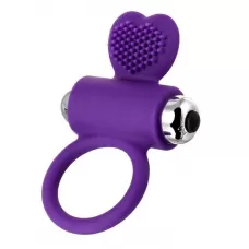 Фиолетовое виброкольцо с ресничками JOS PERY фиолетовый 