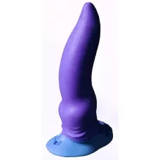 Фиолетовый фаллоимитатор  Зорг mini  - 17 см фиолетовый 