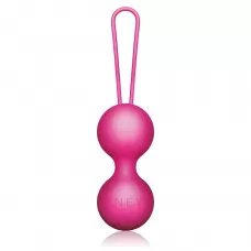 Розовые вагинальные шарики VNEW level 3 розовый 