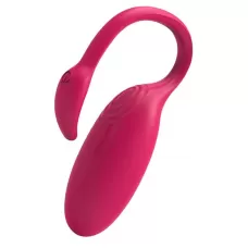 Розовый вагинальный стимулятор Flamingo розовый 