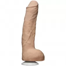 Телесный фаллоимитатор John Holmes ULTRASKYN Realistic Cock with Removable Vac-U-Lock Suction Cup - 25,1 см телесный 