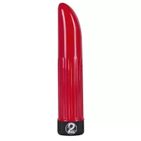 Красный вибратор Ladyfinger - 13 см красный 