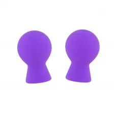 Фиолетовые присоски для груди LIT-UP NIPPLE SUCKERS SMALL PURPLE фиолетовый 