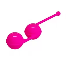 Ярко-розовые вагинальные шарики Kegel Tighten Up III ярко-розовый 