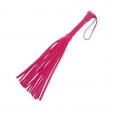 Розовая мини-плеть «Королевский велюр» - 40 см розовый 