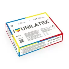 Разноцветные ароматизированные презервативы Unilatex Multifruits - 144 шт  