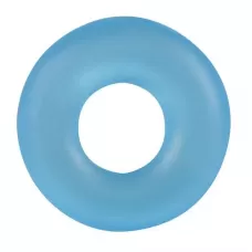 Голубое эрекционное кольцо Stretchy Cockring голубой 