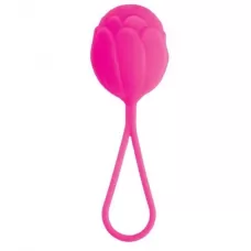 Розовый вагинальный шарик с петелькой для извлечения розовый 