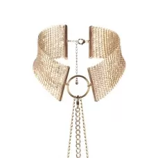 Золотистый ошейник с цепочками Desir Metallique Collar золотистый 