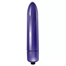 Фиолетовая вибропуля Mae - 9 см фиолетовый 