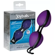 Фиолетовые вагинальные шарики Joyballs secret фиолетовый 