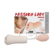 Мастурбатор Passion Lady Marcia с грушей для имитации посасывания телесный 