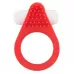 Красное эрекционное кольцо LIT-UP SILICONE STIMU RING 1 RED красный 