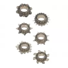 Набор из 6 дымчатых эрекционных колец MENZSTUFF 6PC STRECHEABLE RING SET дымчатый 