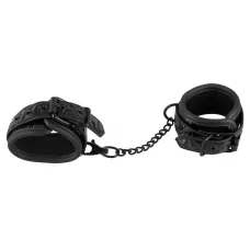 Наручники с геометрическим узором Bad Kitty Handcuffs черный 