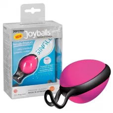 Розовый вагинальный шарик со смещенным центром тяжести Joyballs Secret розовый 