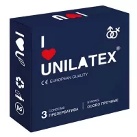 Ультрапрочные презервативы Unilatex Extra Strong - 3 шт  