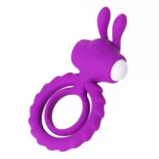 Фиолетовое эрекционное кольцо на пенис JOS  GOOD BUNNY фиолетовый 