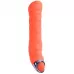 Оранжевый силиконовый G-вибратор PURRFECT SILICONE G-SPOT VIBRATOR - 17,7 см оранжевый 