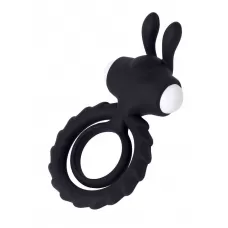 Черное эрекционное кольцо на пенис JOS  BAD BUNNY черный 