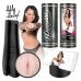 Мастурбатор-вагина PORNSTAR Holly Hendrix с вибрацией телесный 