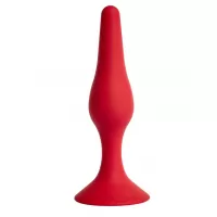 Бордовая анальная пробка Gravity S - 10,5 см бордовый 