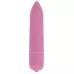 Розовая удлинённая вибропуля Power Bullet Pink - 8,3 см розовый 