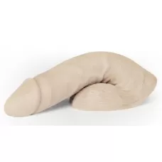 Мягкий имитатор пениса Fleshtone Limpy большого размера - 21,6 см телесный 