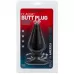 Анальная пробка Butt Plugs Smooth Classic Large - 14 см черный 