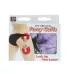 Фиолетовые меховые наручники METAL HANDCUFF WITH PLUSH LAVENDER фиолетовый 