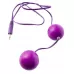 Фиолетовые вагинальные шарики с вибрацией фиолетовый 