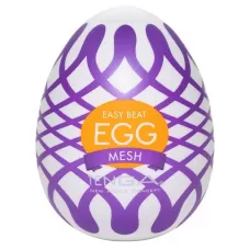 Мастурбатор-яйцо MESH молочный 