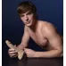 Реалистичный фаллоимитатор Fleshjack Boys - Brent Corrigan - 22 см телесный 