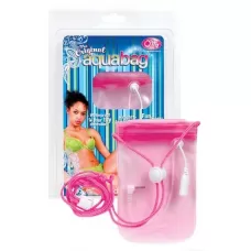 Аквамешок для защиты выносного блока питания вибратора Aqua Bag розовый 
