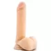 Телесный фаллоимитатор 8 Inch Sensa Feel Dildo - 20,3 см телесный 